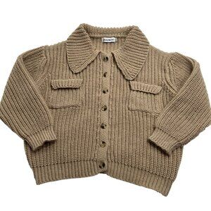 Beaumont Soho Cardigan in Tan
